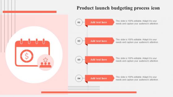 Product Launch Budgeting Process Icon