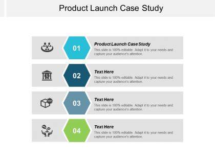 Product launch case study ppt powerpoint presentation infographics infographics cpb