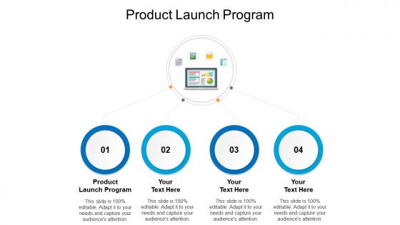 Product launch program ppt powerpoint presentation icon background images cpb