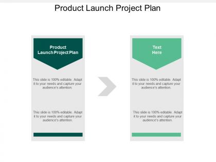 Product launch project plan ppt powerpoint presentation gallery tips cpb