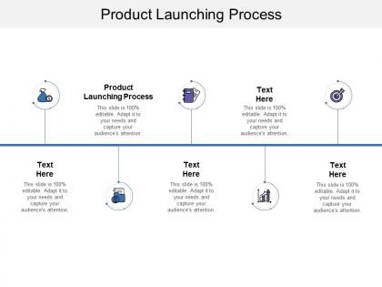 Product launching process ppt powerpoint presentation infographics styles cpb