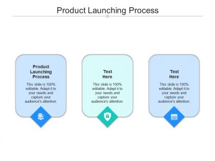 Product launching process ppt powerpoint presentation styles layout ideas cpb