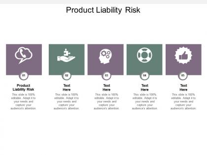 Product liability risk ppt powerpoint presentation pictures good cpb