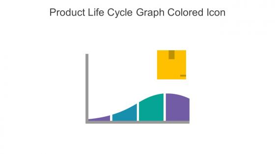 Product Life Cycle Graph Colored Icon In Powerpoint Pptx Png And Editable Eps Format