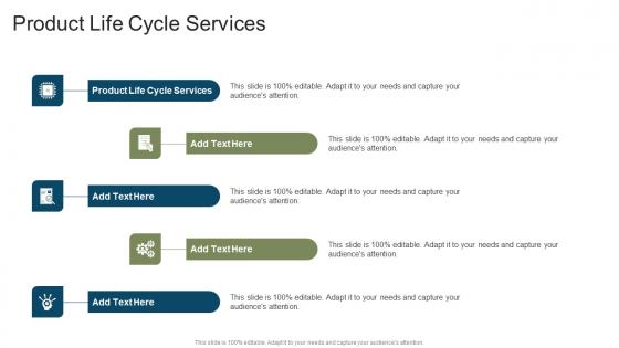Product Life Cycle Services In Powerpoint And Google Slides Cpb
