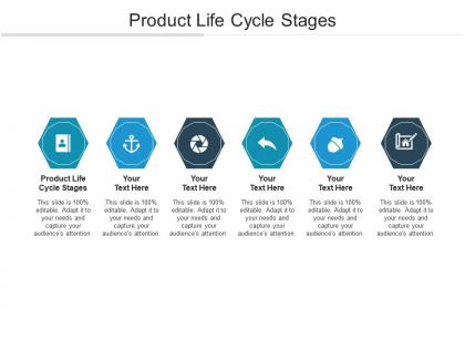 Product life cycle stages ppt powerpoint presentation slides graphics pictures cpb