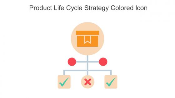 Product Life Cycle Strategy Colored Icon In Powerpoint Pptx Png And Editable Eps Format