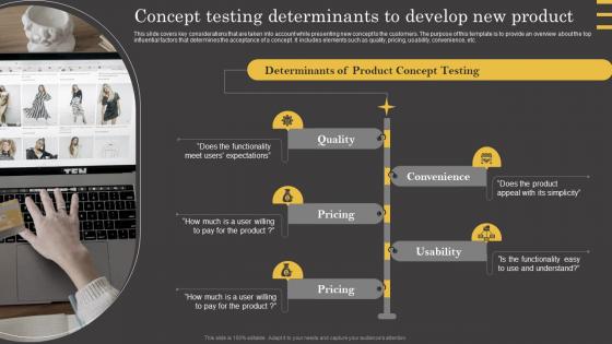 Product Lifecycle Concept Testing Determinants To Develop New Product