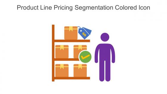 Product Line Pricing Segmentation Colored Icon In Powerpoint Pptx Png And Editable Eps Format