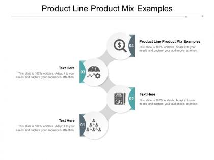Product line product mix examples ppt powerpoint presentation layouts designs cpb