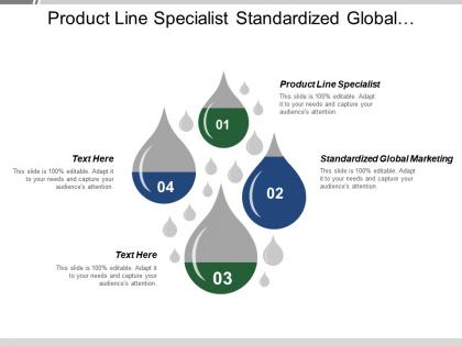 Product line specialist standardized global marketing managing employees