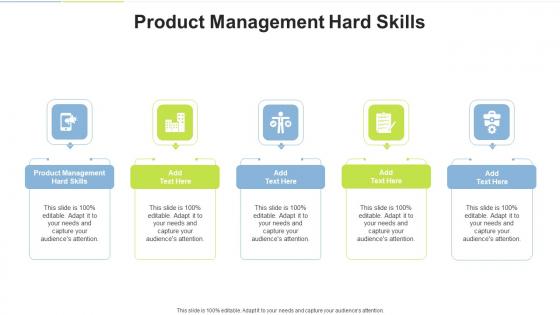 Product Management Hard Skills In Powerpoint And Google Slides Cpb