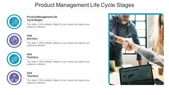 Product Management Life Cycle Stages In Powerpoint And Google Slides Cpb