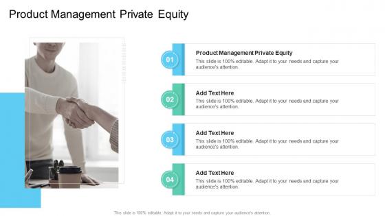 Product Management Private Equity In Powerpoint And Google Slides Cpb