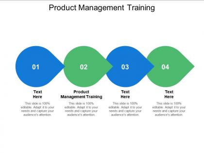 Product management training ppt powerpoint presentation slides show cpb