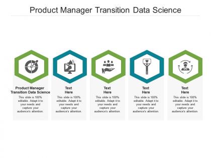 Product manager transition data science ppt powerpoint presentation ideas pictures cpb