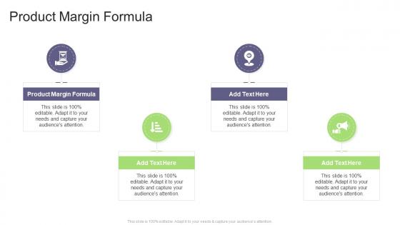 Product Margin Formula In Powerpoint And Google Slides Cpb