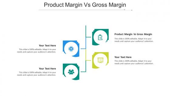 Product margin vs gross margin ppt powerpoint presentation outline images cpb