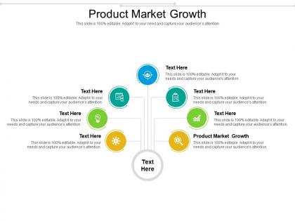 Product market growth ppt powerpoint presentation infographic template gridlines cpb