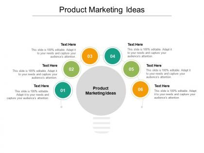 Product marketing ideas ppt powerpoint presentation file example cpb