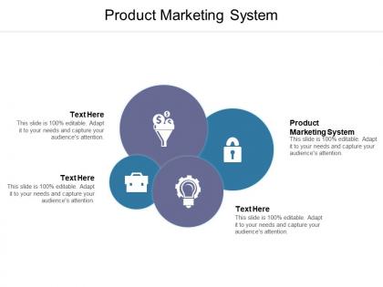 Product marketing system ppt powerpoint presentation slides cpb