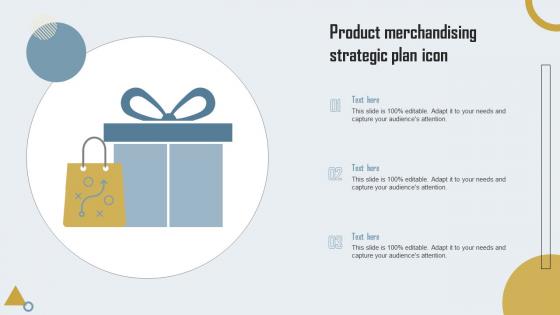 Product Merchandising Strategic Plan Icon