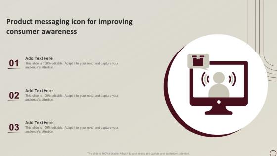 Product Messaging Icon For Improving Consumer Awareness