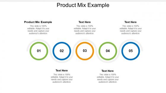 Product mix example ppt powerpoint presentation gallery graphics cpb
