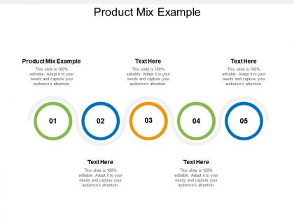 Product mix example ppt powerpoint presentation ideas objects cpb