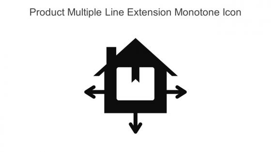Product Multiple Line Extension Monotone Icon In Powerpoint Pptx Png And Editable Eps Format