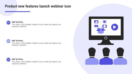 Product New Features Launch Webinar Icon