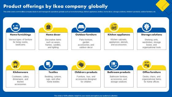 Product Offerings By Ikea Company Globally