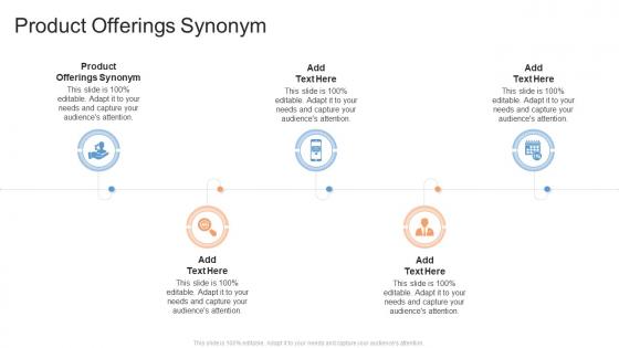 Product Offerings Synonym In Powerpoint And Google Slides Cpb