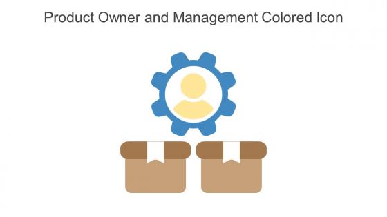 Product Owner And Management Colored Icon In Powerpoint Pptx Png And Editable Eps Format