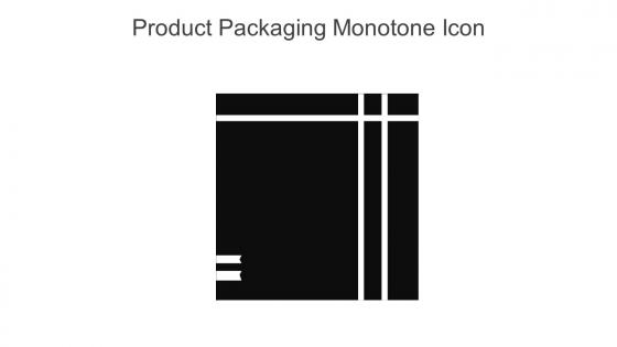 Product Packaging Monotone Icon In Powerpoint Pptx Png And Editable Eps Format