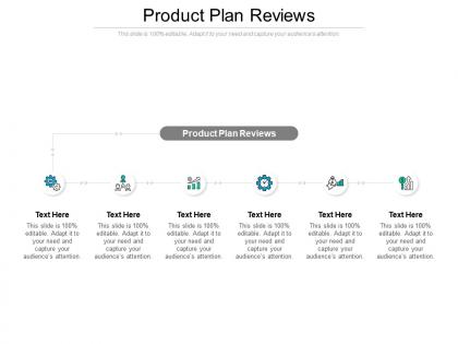 Product plan reviews ppt powerpoint presentation icon shapes cpb