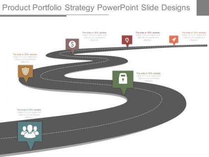 Product portfolio strategy powerpoint slide designs