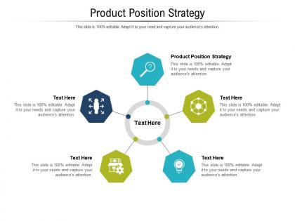 Product position strategy ppt powerpoint presentation layouts portrait cpb