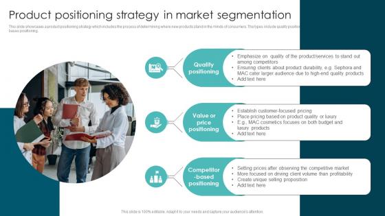 Product Positioning Strategy In Market Segmentation Strategies To Identify MKT SS V