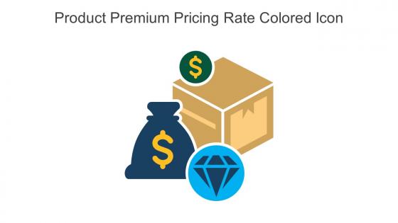 Product Premium Pricing Rate Colored Icon In Powerpoint Pptx Png And Editable Eps Format