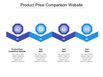 Product price comparison website ppt powerpoint presentation infographic template introduction cpb