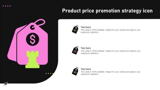 Product Price Promotion Strategy Icon
