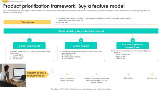 Product Prioritization Framework Buy A Feature Model