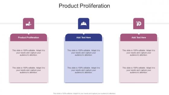 Product Proliferation In Powerpoint And Google Slides Cpb