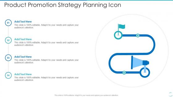 Product Promotion Strategy Planning Icon