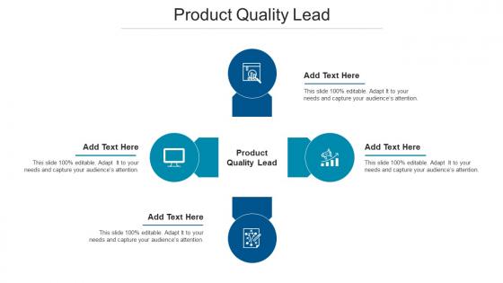 Product Quality Lead Ppt Powerpoint Presentation Infographics Show Cpb