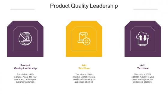 Product Quality Leadership Ppt Powerpoint Presentation File Backgrounds Cpb