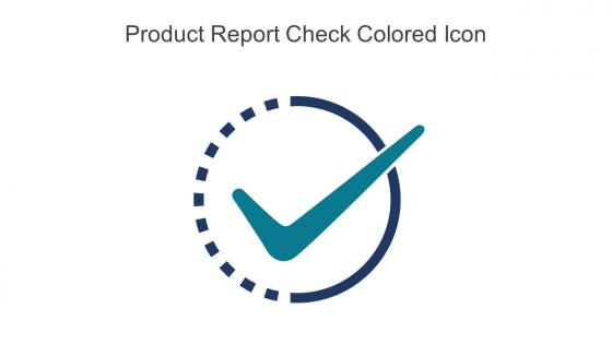 Product Report Check Colored Icon In Powerpoint Pptx Png And Editable Eps Format
