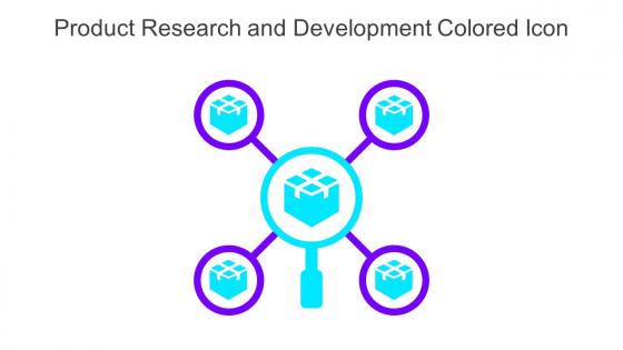 Product Research And Development Colored Icon In Powerpoint Pptx Png And Editable Eps Format