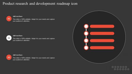 Product Research And Development Roadmap Icon